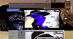 Desktop Screenshot of priceless-royalty.com