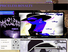 Tablet Screenshot of priceless-royalty.com